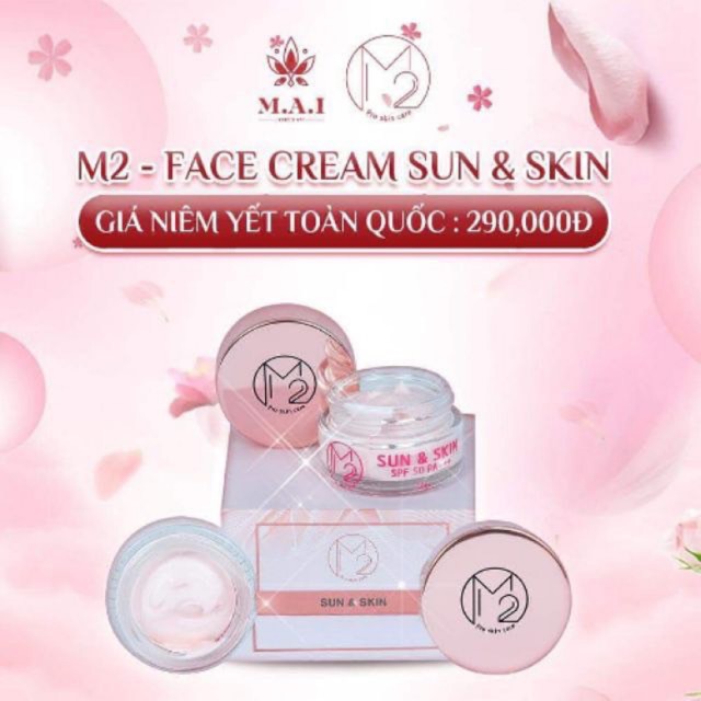 COMBOM 2 MÓN SERUM VÀ KEM M2 CHÍNH HÃNG