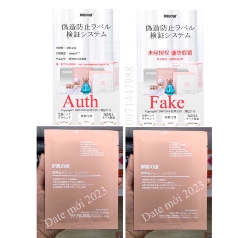 1 Miếng Mặt Nạ Nhau Thai Nhật