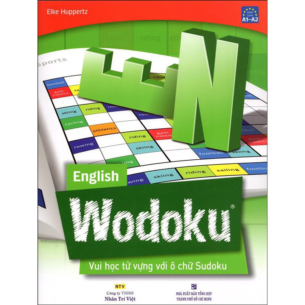 Sách - English Wodoku: Vui Học Từ Vựng Với Ô Chữ Sudoku