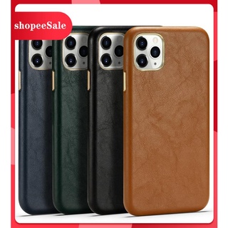 Ốp điện thoại da bò kiểu công sở cho iphone 12 13 pro 11 pro max xs max xr x 8 plus 7 12 mini se 2