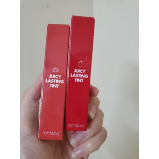 Son Romand Juicy Lasting Tint màu 7 và 11 98%