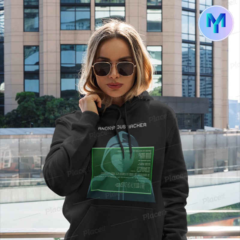 Áo Hoodie Unisex Nam Nữ Anonymous Hacker