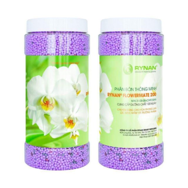 PHÂN BÓN THÔNG MINH RYNAN FLOWERMATE 200 CHUYÊN DÙNG CHO