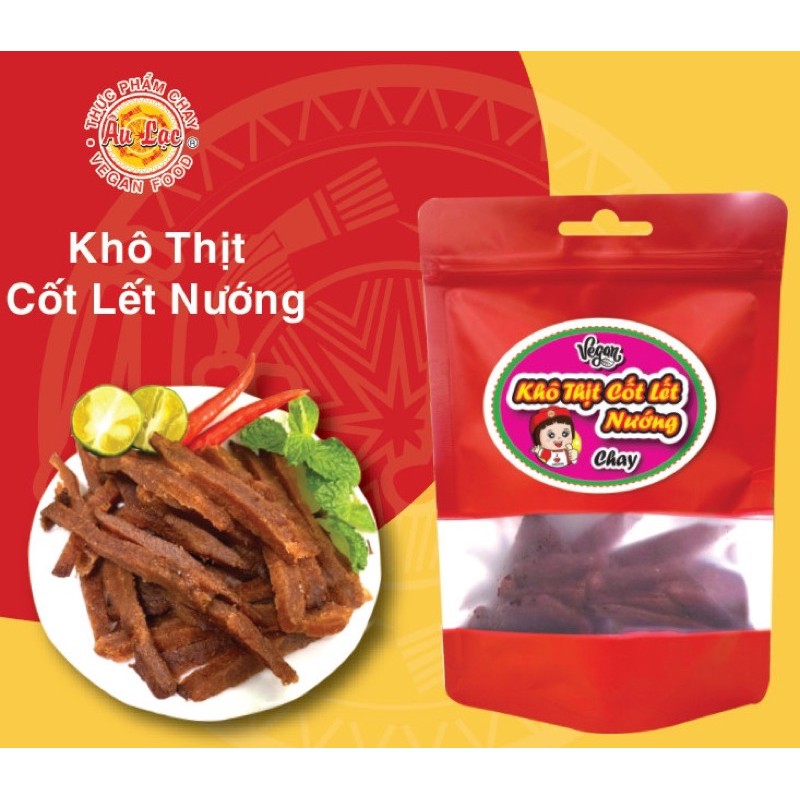 Khô Thịt Cốt Lết Nướng Chay