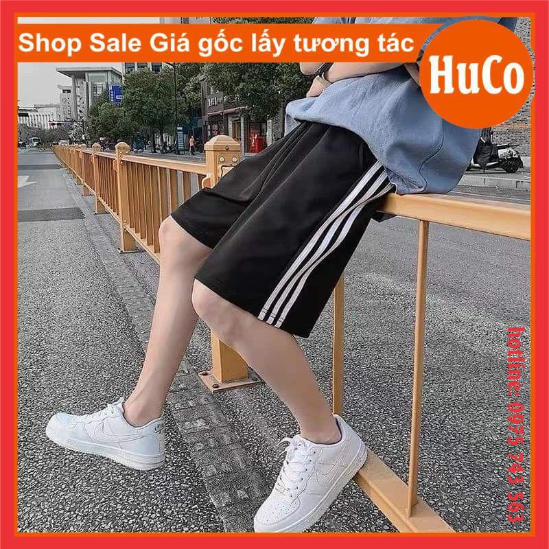 Quần Short ❤️Quần Đùi 3 Sọc ❤️Lưng thun Freesize-Ống rộng-chất liệu thoáng mát-dễ mặc dễ phối đồ cực kỳ cá tính Mã QS02