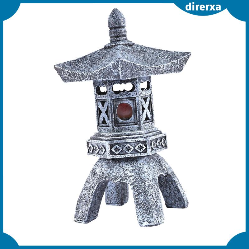 Đèn Lồng Bằng Đá Polyresin Điêu Khắc Trang Trí Lối Đi Sân Vườn Ngoài Trời Châu Á Zen Asia