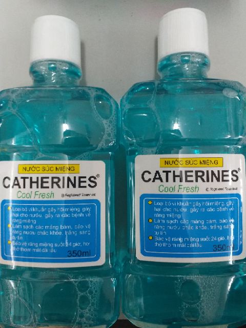 Nước súc miệng Catherines hương bạc hà, quế, khuynh diệp