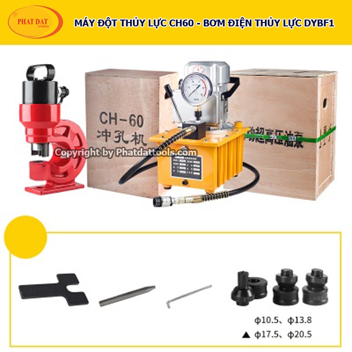 Máy Đột Lỗ Thủy Lực CH60