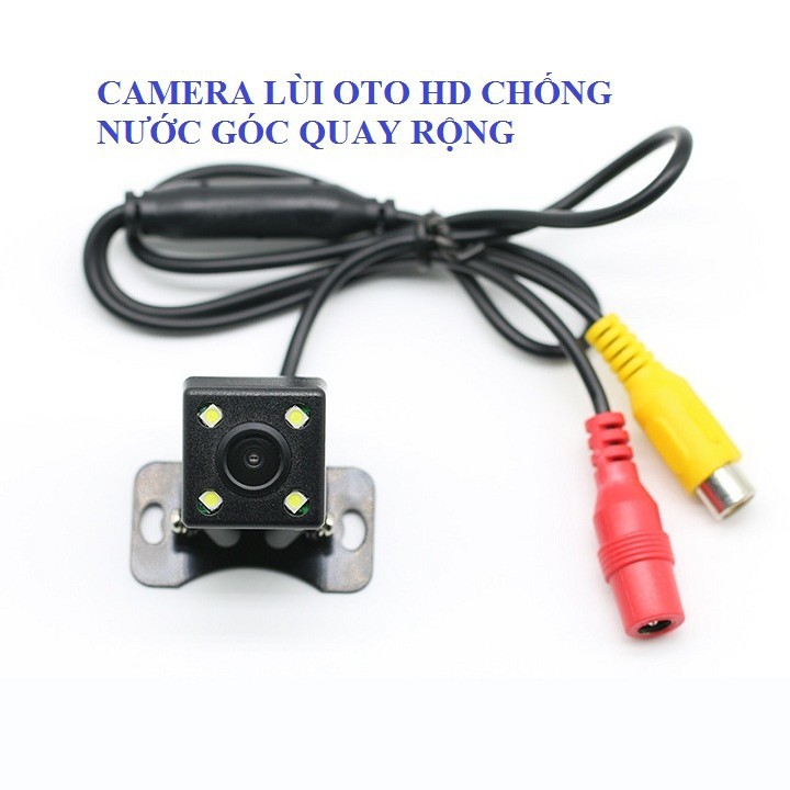 Camera lùi xe camera đỗ xe gắn xe hơi xe ô tô siêu nét full HD 1080p chống ngược sáng mạnh mẽ kèm 4 đèn flash | WebRaoVat - webraovat.net.vn