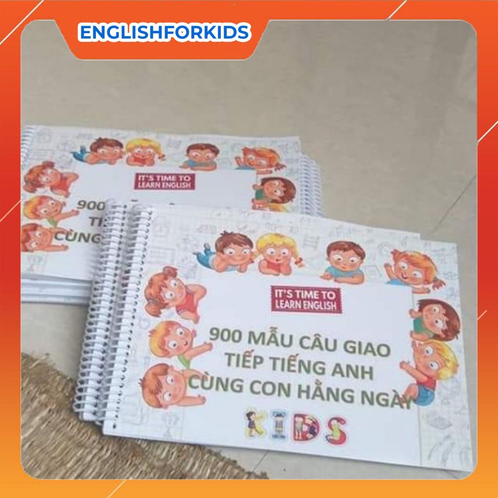 900 câu giao tiếp tiêng anh cho trẻ