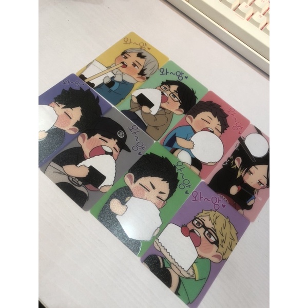 Thẻ bo góc Haikyuu Kanan_king