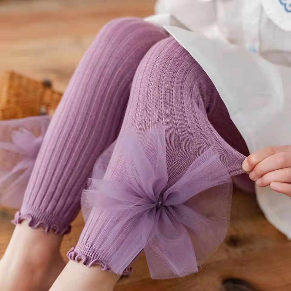 Băng đô cạp chun cho bé gái từ 1-8 tuổi Size S-XL xà cạp của các cô gái Tất khiêu vũ trẻ em
