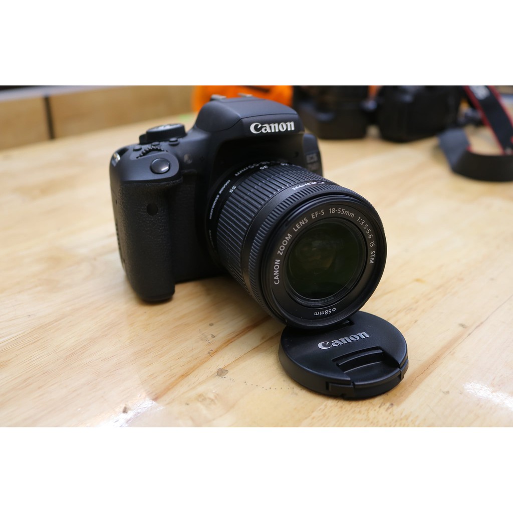 Máy Ảnh Canon 750D + Lens 18-55 IS STM