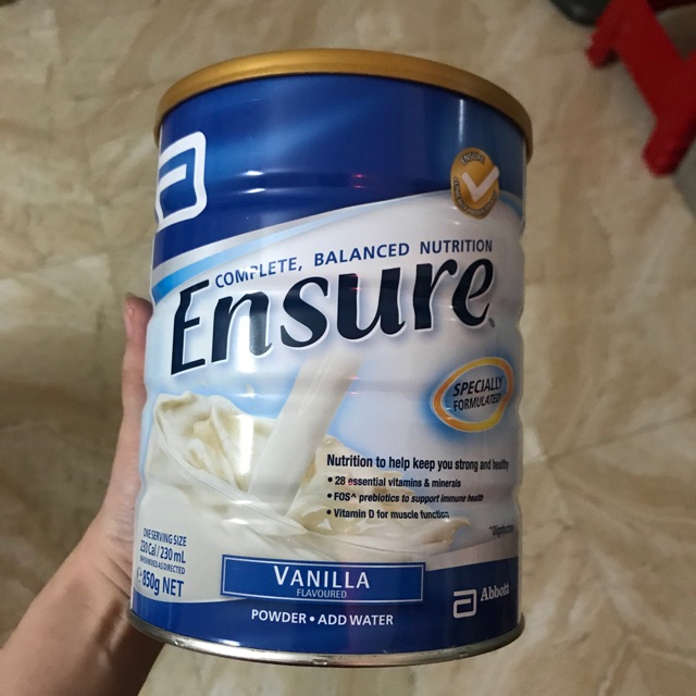 Sữa bột ensure úc