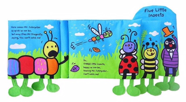 Sách vải 5 chú côn trùng