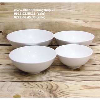 Tô trắng sứ minh long - tô trắng sứ Minh Long