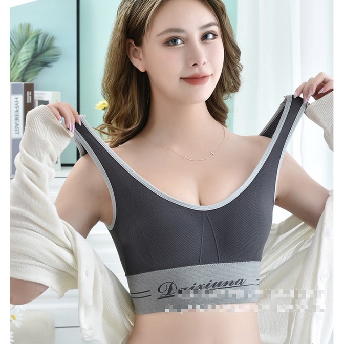 Áo bra nữ hai dây cotton thể thao, thiết kế đơn giản, trẻ trung, dễ phối đồ (MS 04044) Anna Shop