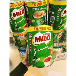 (Date 4/2022) Sữa Bột Nestle Milo Úc Value Pack 1kg