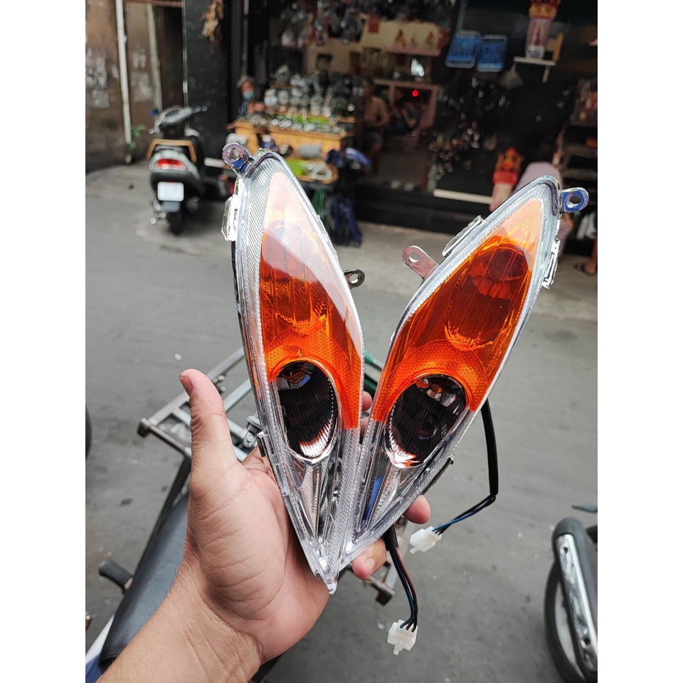 Xinhan Hy Lạp Cam cho Exciter 2006 => 2010 Ex nhỏ  , màu khói và trong có bán lẻ mica Mod cho xinhan ZIN DoChoiXeMay