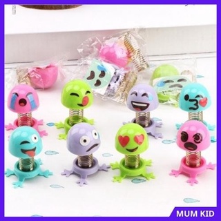 Quà tặng đồ chơi thú nhùn lò xo Emoji mặt cười vui nhộn cho bé  MUMKID 34