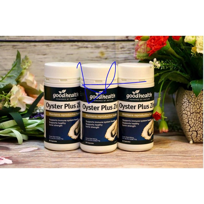 Tinh chất hàu New Zealand Good Health Oyster Plus ZinC tăng cường sinh lý nam giới