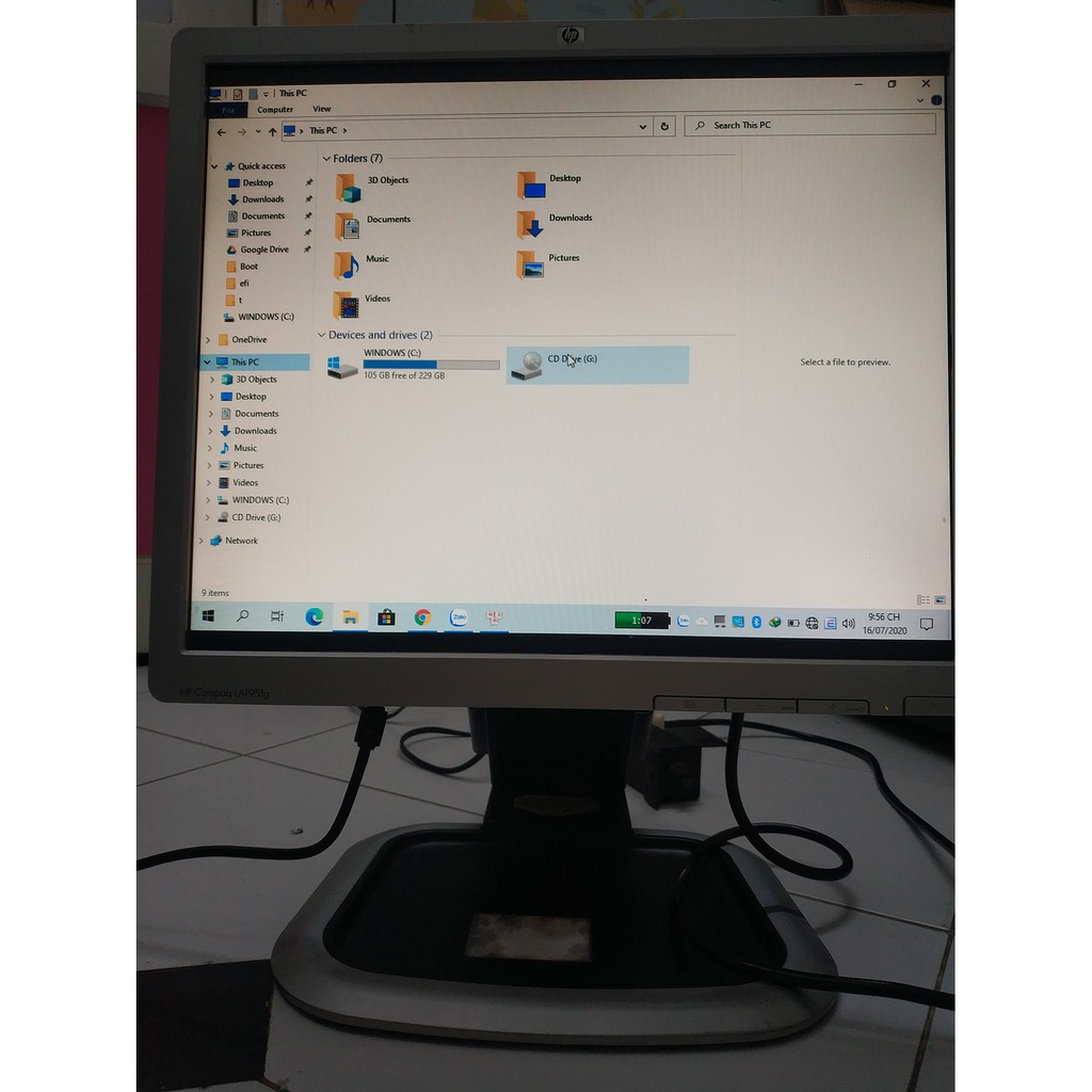 Màn hình HP 19 xài phòng lạnh, đẹp, bền, siêu rẻ