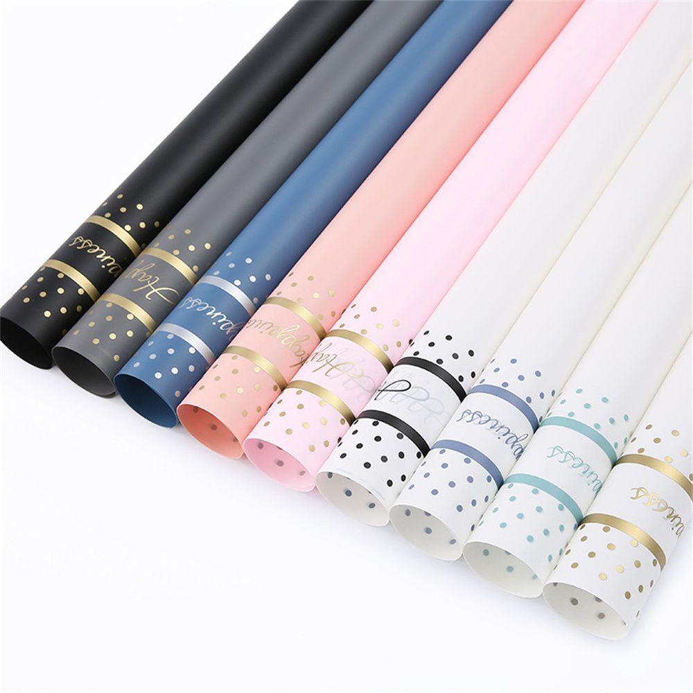 Set 20 Tờ Giấy Gói Hoa Hồng Làm Thủ Công Chống Thấm Nước DIY
