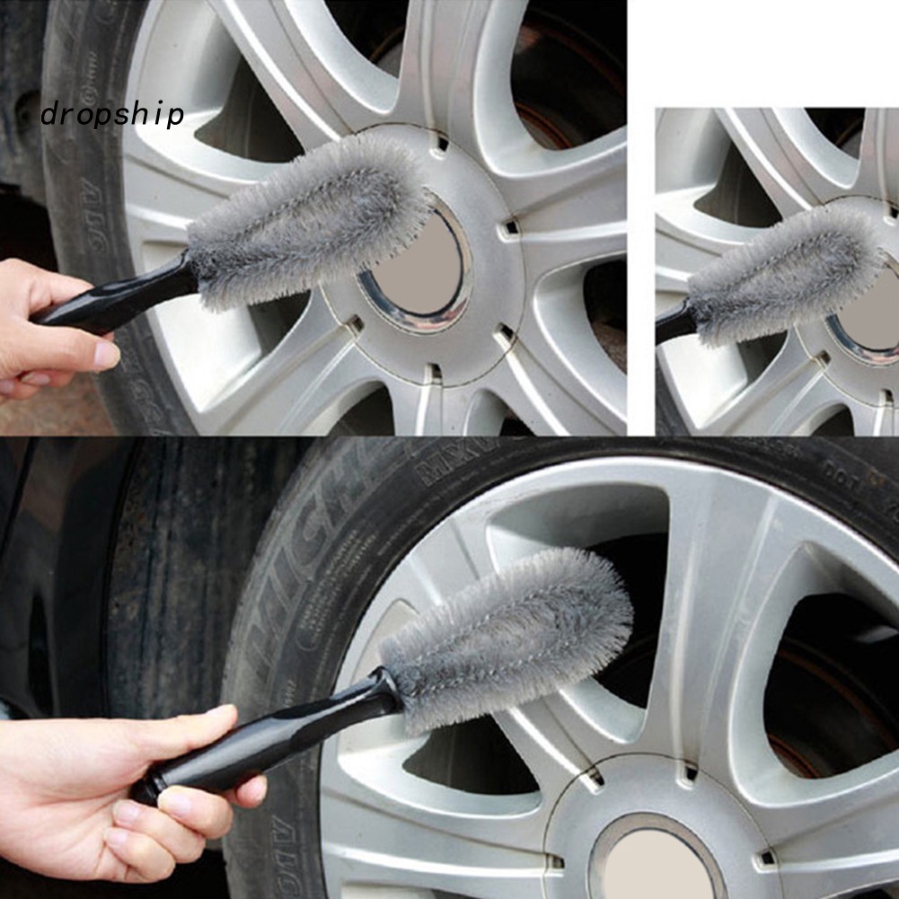 Bàn Chải Vệ Sinh Bánh Xe Hơi / Xe Máy Bằng Dây PP Tiện Dụng