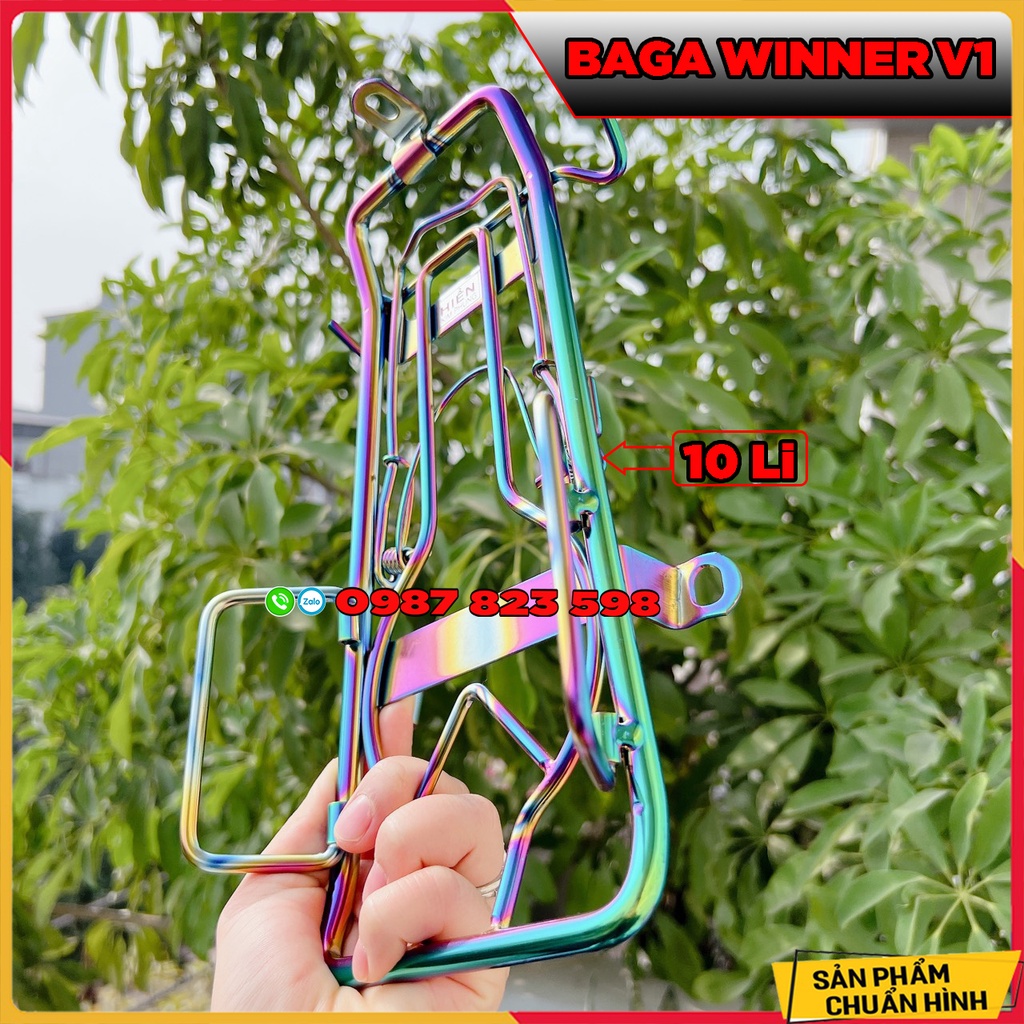 Baga Winner V1 7 màu 10 Li - Baga Titan Winner 150 Mẫu 10 Li