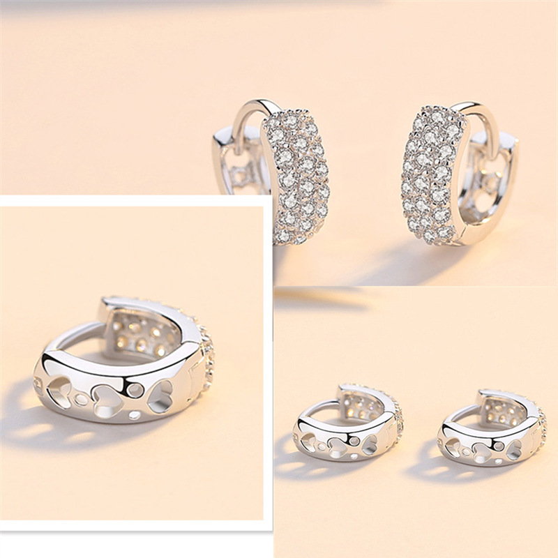 Bông tai bạc 925 thời trang Hàn Quốc cho nữ