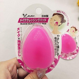 MIẾNG RỬA MẶT MASSAGE LOVEN MAKE CLEANSING PAD NHẬT BẢN