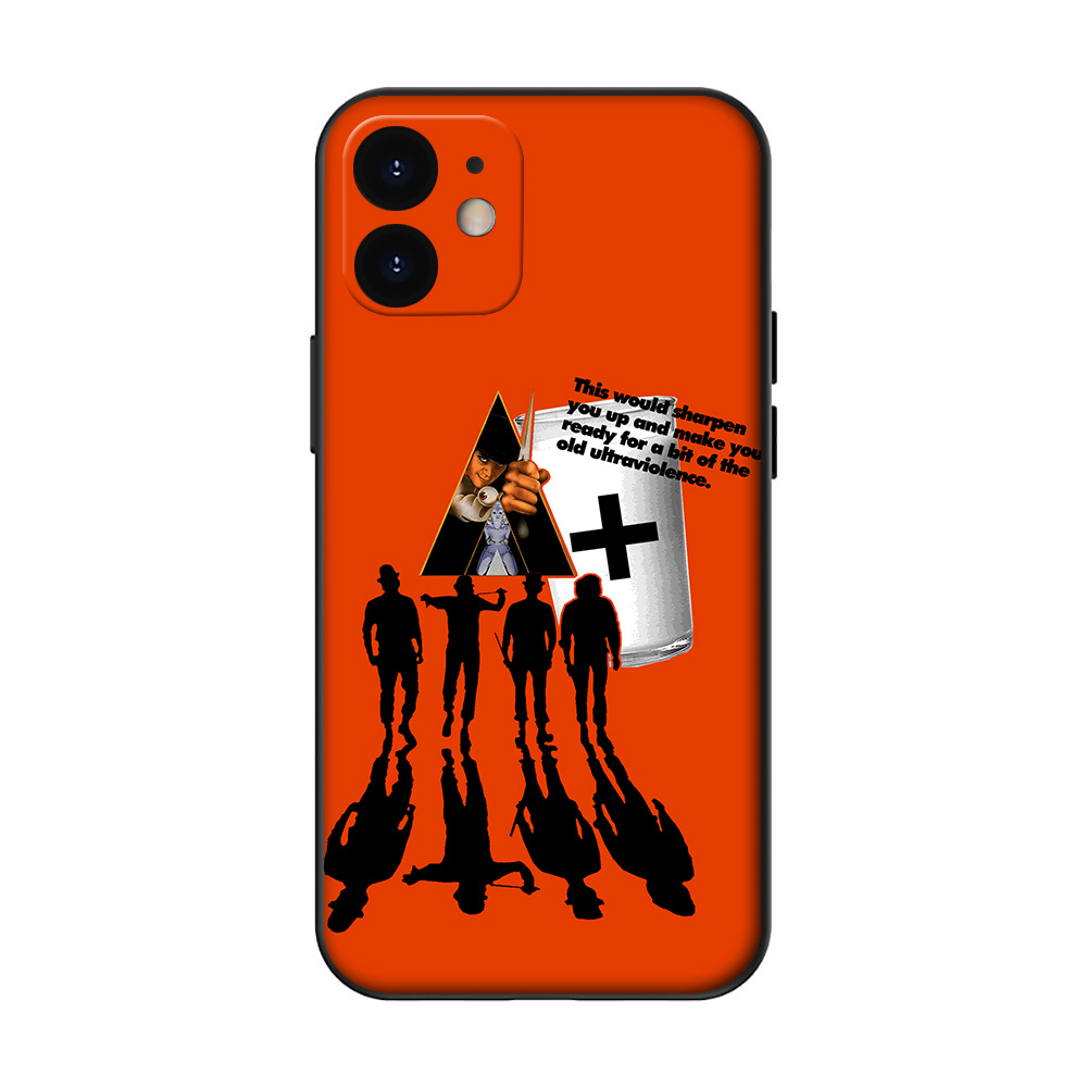 Ốp Điện Thoại Mềm Hình Mp4 A Clockwork Orange Cho Apple Iphone 12 Mini 11 Pro Xs Max Xr X