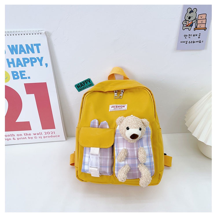 Ba Lô Đi Học Siêu Nhẹ In Họa Tiết Hoạt Hình Dễ Thương Cho Bé Trai Và Gái