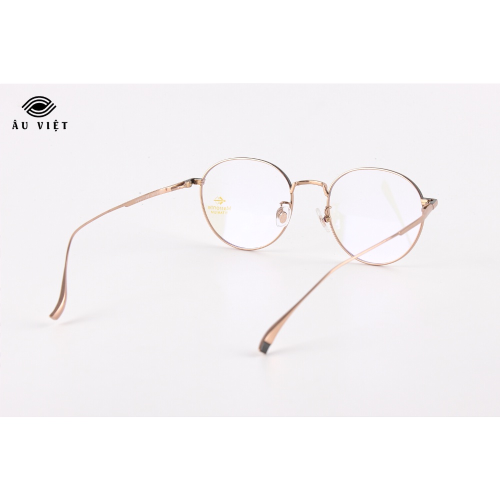 Gọng kính Marronte M-18104 dáng tròn Full box