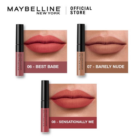 (hàng Mới Về) Son Môi Maybelline Dạng Lỏng Màu Sắc Thời Trang | BigBuy360 - bigbuy360.vn