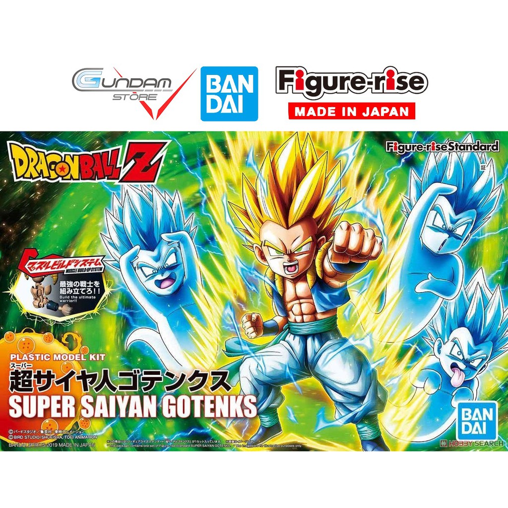 Bandai Super Saiyan Gotenks Dragon Ball Figure Rise Standard Mô Hình Đồ Chơi Lắp Ráp Anime Nhật