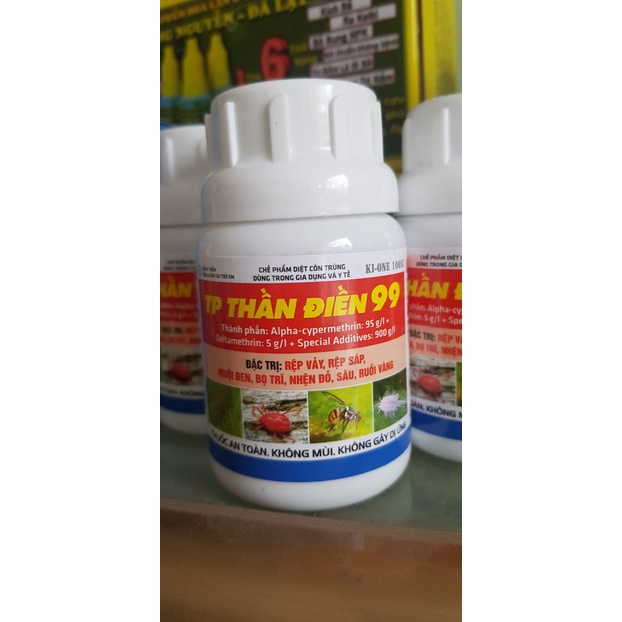 chế phẩm thảo mộc diệt sâu Thần điền 100ml