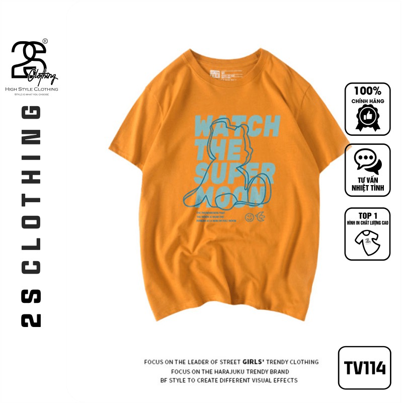 Áo Phông Tay Lỡ Nam Nữ Unisex 2S Clothing, Áo Thun Rộng Tay Lỡ Basic Phom Rộng Freesize  TV114 | BigBuy360 - bigbuy360.vn