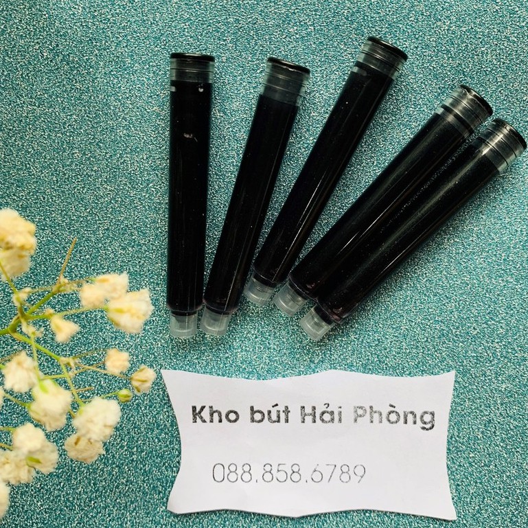 Ống mực có săn thay thế cho tất cả các dòng bút mực mầu tím xanh đen