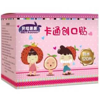 Combo 120 miếng dán băng keo cá nhân hoạt hình