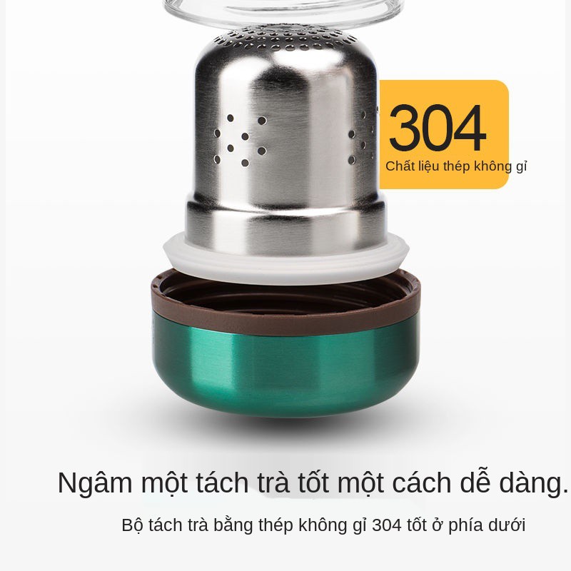 Bộ cá chép Bianli du lịch thể thao ngoài trời dành cho nam và nữ sinh viên chất liệu Tritan cốc nước cầm tay 480ML