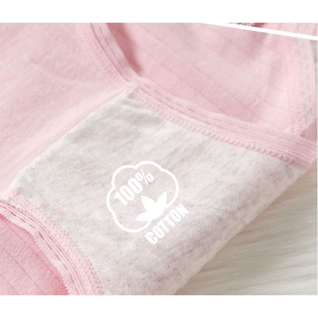 [Mã FATHANG5 giảm 10K đơn 50K] Set 4 QUẦN LÓT BẦU Cạp Chéo Cotton Cao Cấp - Kháng Khuẩn - BAO CHẤT LƯỢNG - GL04 - VC | BigBuy360 - bigbuy360.vn