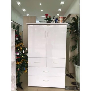 Tủ nhựa đai loan cho bé BN21 CAO 1m25 rộng 85