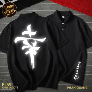ÁO POLO NAM PHẢN QUANG IN HÌNH CHỮ THƯ PHÁP 59