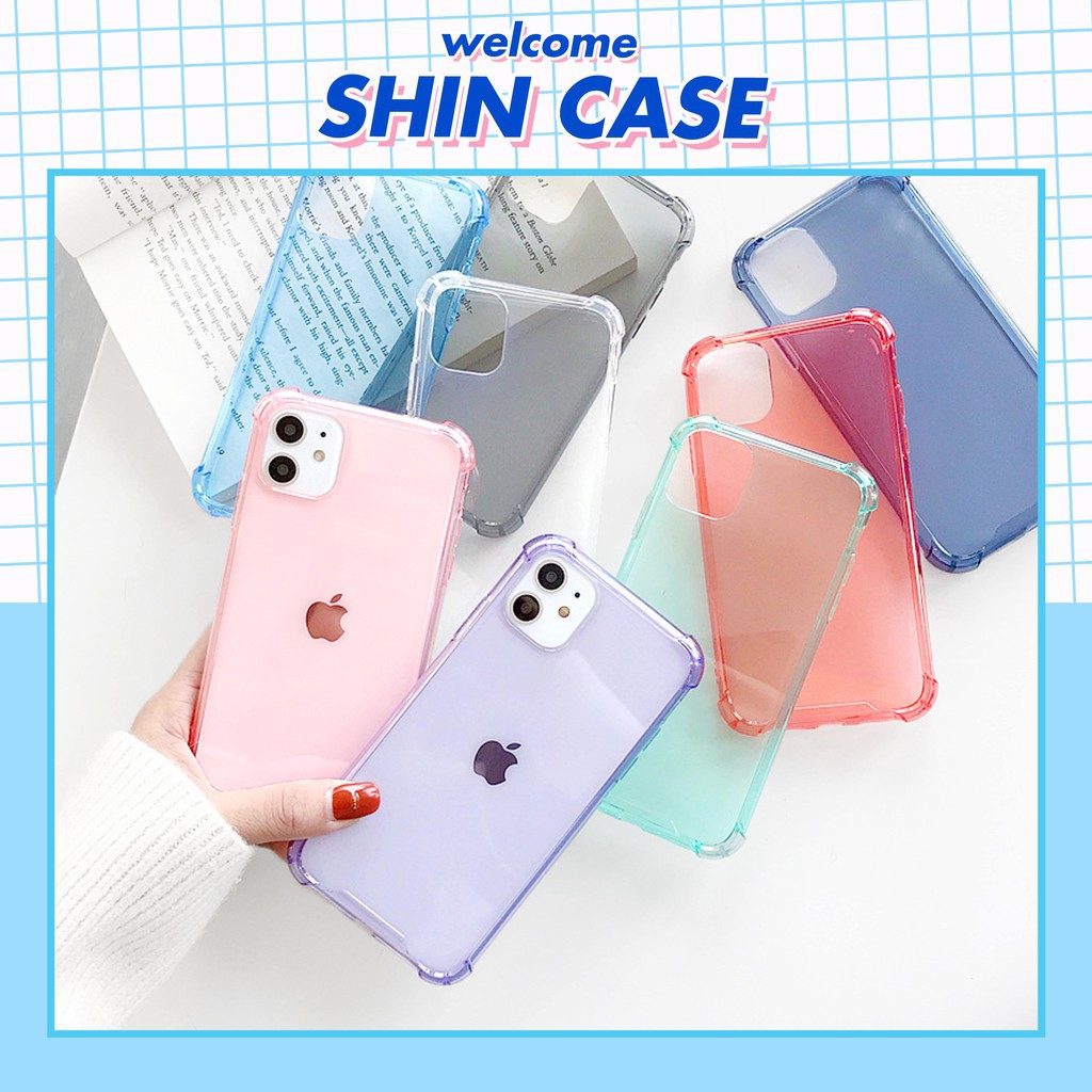 ỐP LƯNG IPHONE siêu chống sock 5/5s/6/6plus/6s/6splus/7/7plus/8/8plus/x/xr/xs/11/12/pro/max/plus/promax - Shin