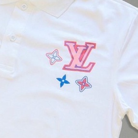 Áo thun nam có cổ tay ngắn vải cotton co dãn thấm hút mồ hôi tốt.