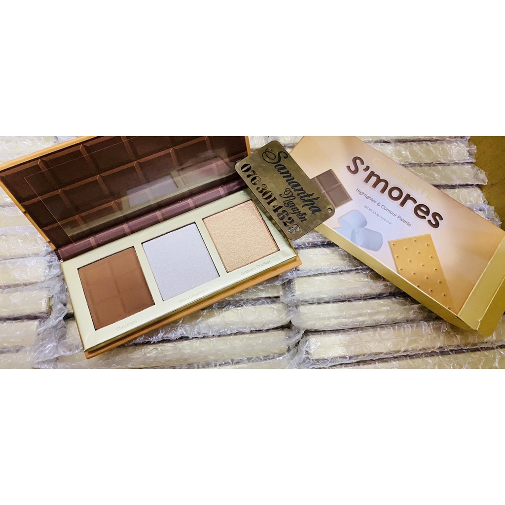 Bảng phấn bắt sáng tạo khối 3 ô Glamlite