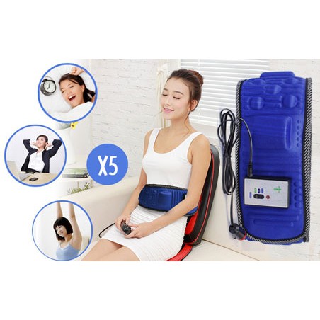 (SỈ LẺ GIÁ RẺ) MÁY MASSAGE X5 SUPER SLIM ĐÁNH TAN MỠ BỤNG FULLBOX