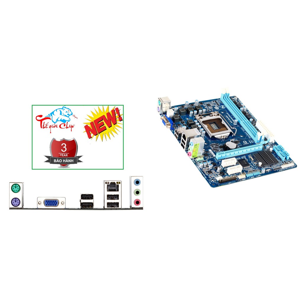 Bo Mạch Chủ (Mainboard) GIGABYTE H61M-DS2 (CTY Box-3 Năm)