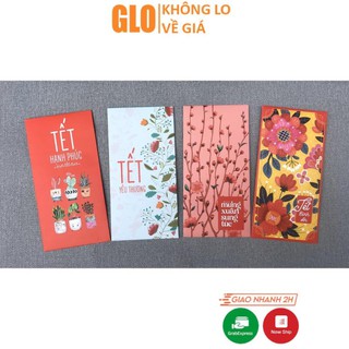 Bao lì xì Tết Tân Sửu 2021 1k/1cái ngẫu nhiên [Hàng Có Sẵn] GloMart